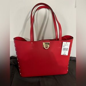 Michael Kors Large Red Tote.